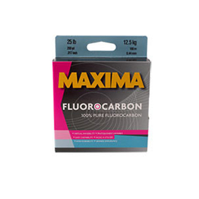 Maxima Fluorocarbon Leader Coil 27 Yards 260 Pound