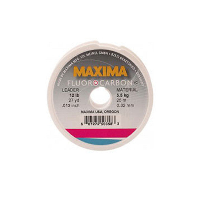 Maxima Fluorocarbon 27 Yard Spools – Fat Nancy's Tackle Shop