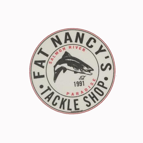 Fat Nancy's Salmon River Paradise Decal – Fat Nancy's Tackle Shop