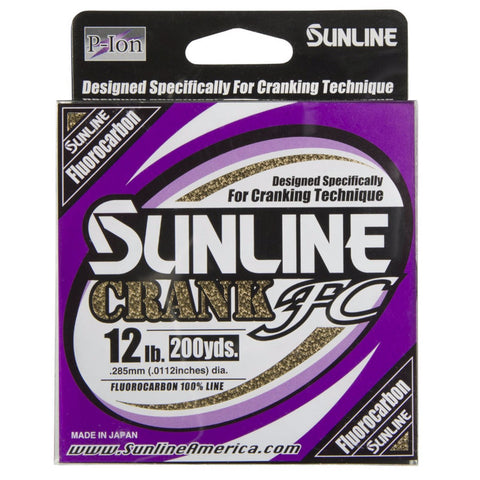 Sunline Crank FC Fluorocarbon Line - 16 lb.